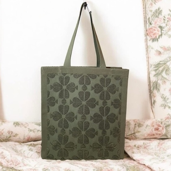 Kate Spade Brook Terry Carryall Lg Tote Cedar Bag - Picture 1 of 5